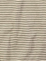 4545 Cotton Stripe 908 Ocean T-shirt Sandy Khaki Stripe