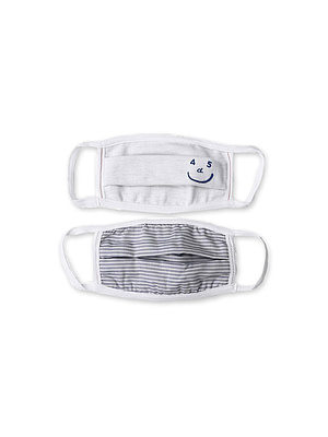 Cotton Kanoko Smile Mask