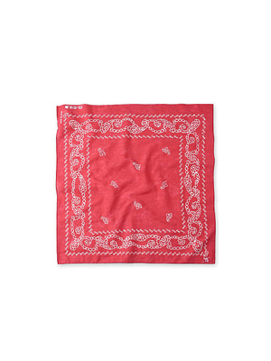 Selvage Red Bandana Paisley