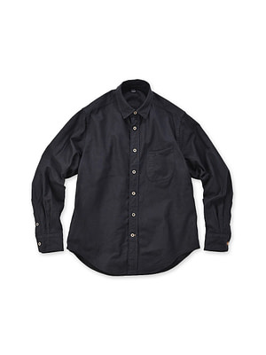 Indigo Supima Oxford 908 Loafer Shirt Indigo