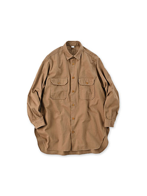 Mon Petit Chino 908 Grandpa Shirt Brown Rice