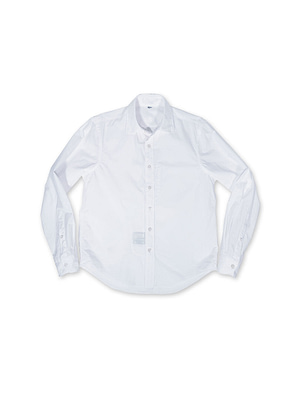 White USA Special Order Damp Piece Dye Loafer Shirt White