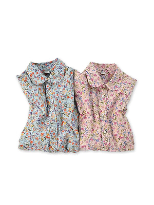 Ukiuki Flower Print Petit Loafer Shirt