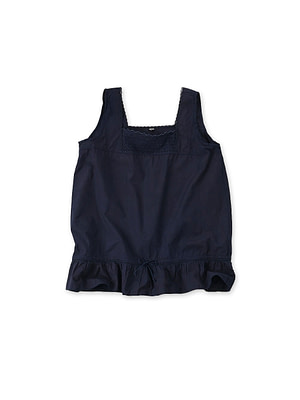 Indigo Batiste Cutwork Camisole Indigo