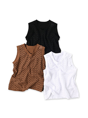 Cutwork x Tenjiku Camisole