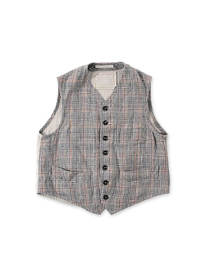 Linen Tweed 908 Vest