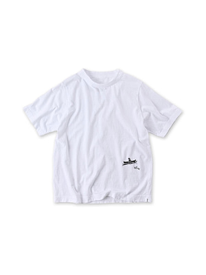 Iron Embroidery Konokki-kun 908 T-shirt White