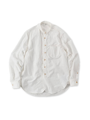 Khadi OX 908 Loafer Stand Shirt White