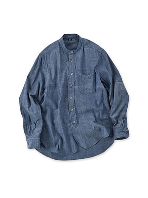 Ai Khadi OX 908 Loafer Stand Shirt Ai Chambray