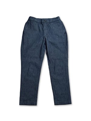 Mugihiko Straight Denim Easy Slim Pants Nou Indigo Spring Gunzyo Nou