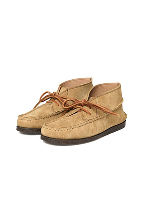 Yuketen Chukka with Camp Sole Shoes Sandy Khaki