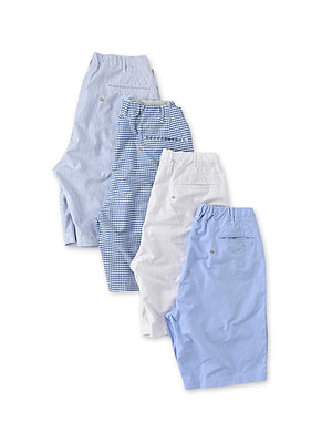 Supima OX 908 Easy Poppo Short Pants