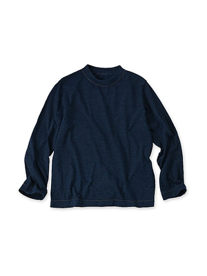 Indigo Tenjiku Square T-shirt Indigo