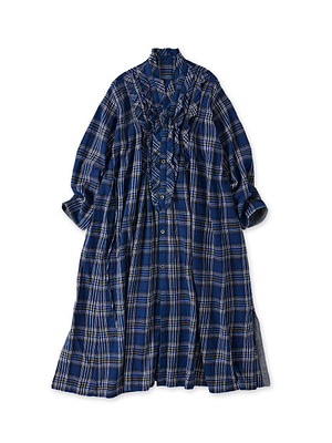 Ai Indian Flannel Check Cache-Coeur Dress 8×8 Plaid Pattern