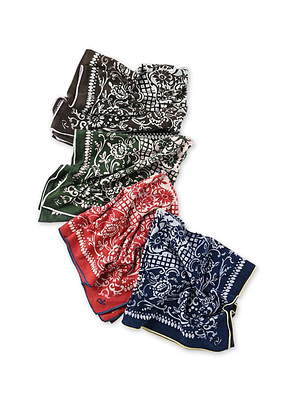 Tenjiku Flower Sarasa Bandana