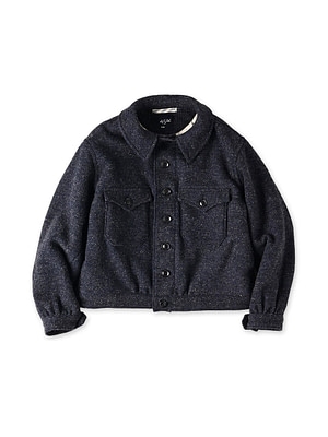 British Tweed Annie Blouson Herringbone