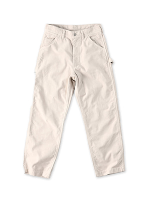 Okome Satin 908 Painter Pants Antique White