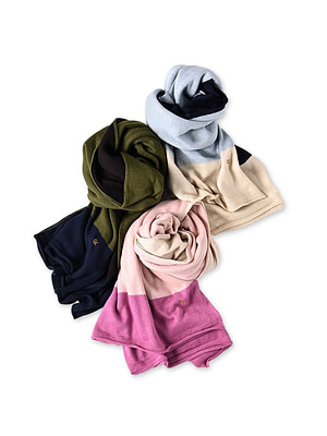 Super Gauze Tricolor Muffler