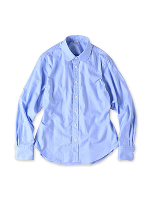 504 OX Petite Loafer Shirt Saxe Chambray