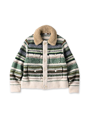 Dacapo Fair Isle Blazer Kinari Base
