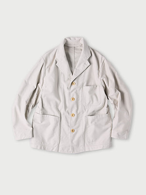 Moleskin Neem Jacket Bone White