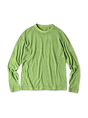 Plant Dyed Whole Super Gauze 908 Crew Rosemary