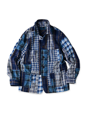 Ai Indian Flannel Patchwork 908 4-pocket Shirt