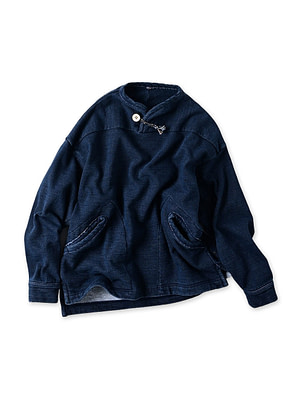 Indigo Urake 908 Outer Sweat Zyu