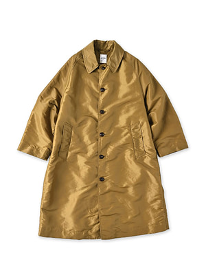 Nylon 908 Stain Collar Coat Golden Brown
