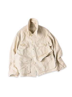 Linen Duck 908 Hunting Jacket Kinari