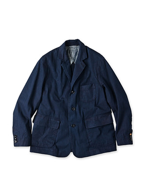 Indigo Thin Gabardine 908 Miyuki Jacket