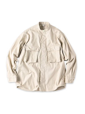 Thin Back Satin 908 Neem Shirt Antique White