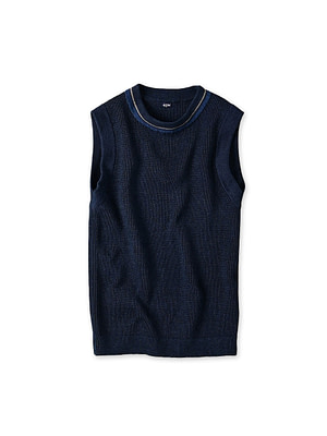 Indigo Tilden Knitsew Vest