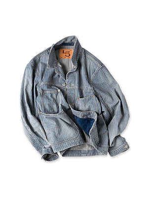 Rye Mugi Denim G All Distressed Hickory Zyu