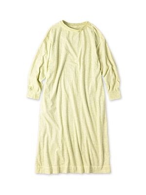 Plant Dyed Tenjiku 45 Star Dress Clover