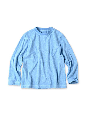 Plant Dyed Tenjiku Square T-shirt Gardenia