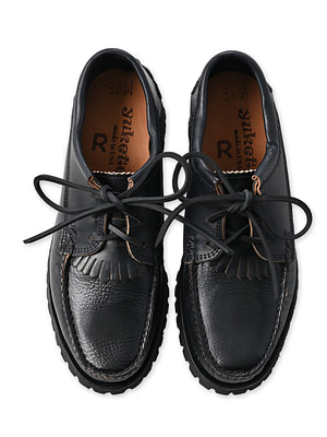 YUKETEN x 45R Cordovan Blucher Cortina Sole Black