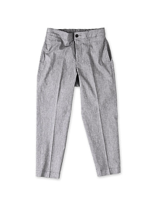 Cotton Linen OX Stretch Sabrina Slacks Dungaree