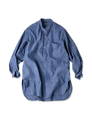 Ai Indian Khadi OX 908 Stand Collar Grandpa Pull Shirt