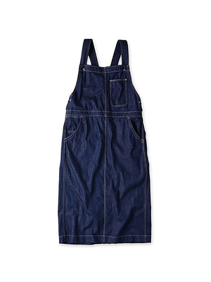 Mon-petit Denim Over Skirt Nou