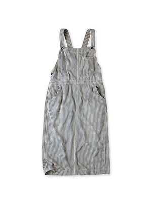 Mon-petit Denim Over Skirt Tan