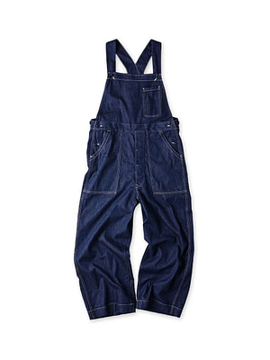 Mon-petit Denim 908 Over All Indigo Nou