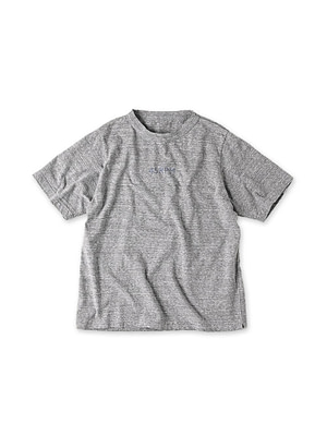 Top Tenjiku 908 45 Star Logo T-shirt Gray Top
