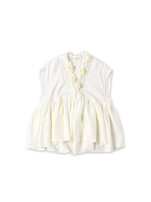 Indian Silk Camisole white