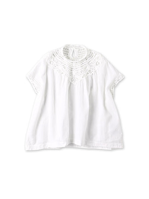 Khadi Ribbon Lace M Camisole White