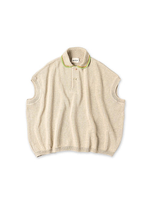 Gima Knitsew M Polo Shirt Beige