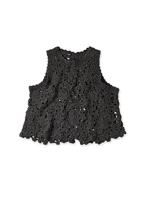 Japanese Paper Crochet Flower Camisole Cigar