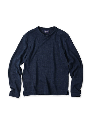 Indigo GIma Knitsew 908 Long Sleeve T-shirt