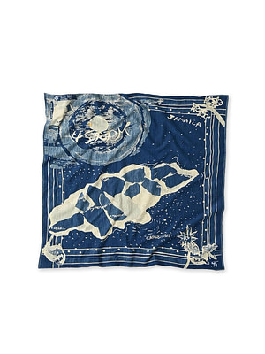 Indigo Tenjiku Jamaican Map Bandana
