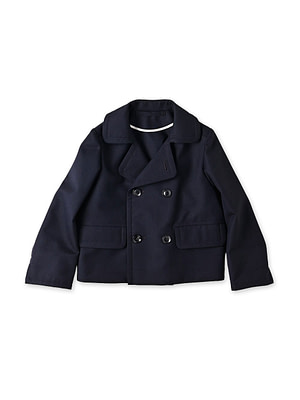 Wool Hopsack Compact Annie Jacket Navy